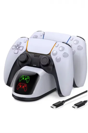 Ps5 Dualsense Şarj Istasyonu Playstation 5 Uyumlu Charging Station Ps5 Dualsense Şarj Istasyonu Playstation 5 Uyumlu Charging Station