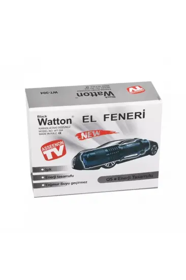 Mini Güçlü Şarjlı Pilli El Feneri Wt-304 Mini Güçlü Şarjlı Pilli El Feneri Wt-304