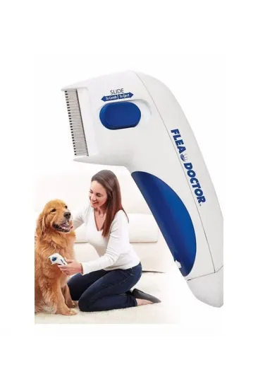 Flea Doctor Kedi Ve Köpekler İçin Pilli Pire Tarağı Flea Doctor Kedi Ve Köpekler İçin Pilli Pire Tarağı