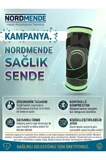 Örgü Dizlik | Kontrollü Kompresyonlu Diz Destekleyici Örgü Dizlik | Kontrollü Kompresyonlu Diz Destekleyici