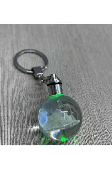 Ledli Ayasofya Tasarımı Kristal Anahtarlık Alk3803 Ledli Ayasofya Tasarımı Kristal Anahtarlık Alk3803