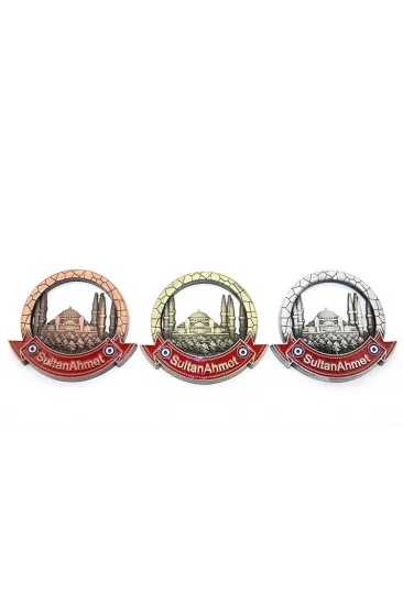 İstanbul Temalı Metal Magnet Alk3339 İstanbul Temalı Metal Magnet Alk3339