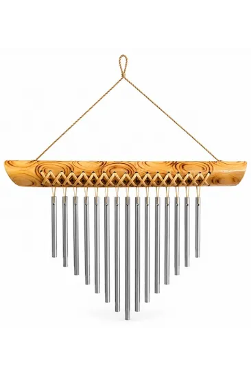 Bambu Metal Çubuklu Rüzgar Çanı No:1047 Bambu Metal Çubuklu Rüzgar Çanı No:1047