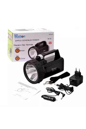 Güvenlik Feneri 30 W Kuvvetinde Wt-401 Güvenlik Feneri 30 W Kuvvetinde Wt-401