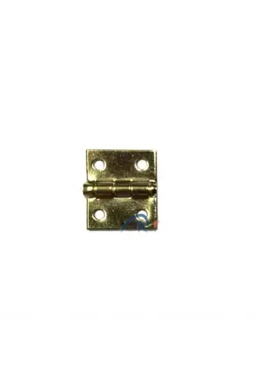 Tavla Menteşesi No:1 - Mini, 10x11mm, Sarı, 1 Adet Tavla Menteşesi No:1 - Mini, 10x11mm, Sarı, 1 Adet
