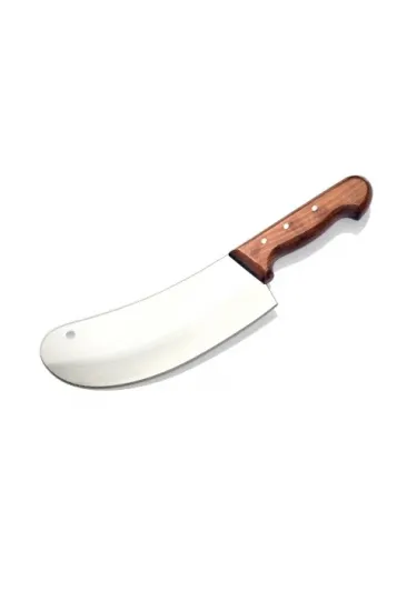 Bursa Paslanmaz Mutfak Soğan Satırı, Börek Bıçağı No:1, 15 Cm - Ahşap Sap Bursa Paslanmaz Mutfak Soğan Satırı, Börek Bıçağı No:1, 15 Cm - Ahşap Sap