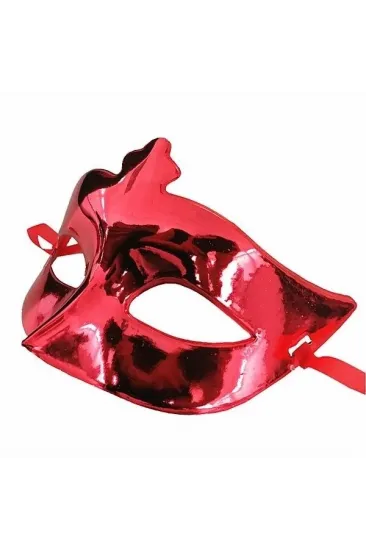 Kırmızı Renk Kostüm Partisi Ekstra Parlak Balo Maskesi 15x10 Cm Kırmızı Renk Kostüm Partisi Ekstra Parlak Balo Maskesi 15x10 Cm