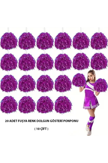 10 Çift ( 20 Adet ) Mor Renk 23 Nisan 19 Mayıs 29 Ekim Okul Gösteri Ponponları 10 Çift ( 20 Adet ) Mor Renk 23 Nisan 19 Mayıs 29 Ekim Okul Gösteri Ponponları