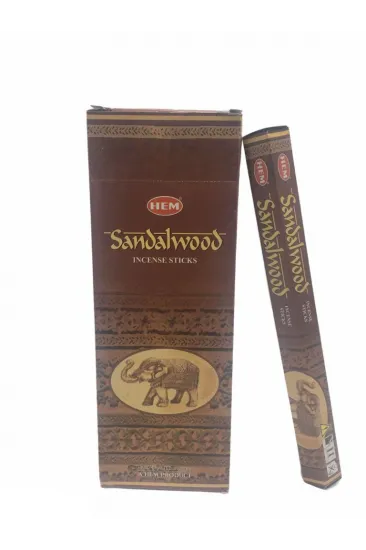 Hem Sandalwood Aromalı Çubuk Tütsü Hem Sandalwood Aromalı Çubuk Tütsü