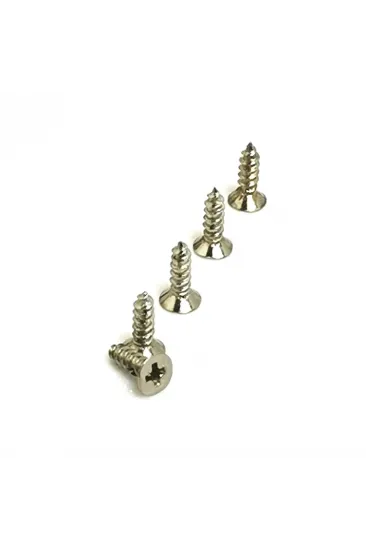 Klips, Menteşe, Ayak, Ağaç, Sunta Vidası 2,2x6,5mm - Nikel 100 Adet Klips, Menteşe, Ayak, Ağaç, Sunta Vidası 2,2x6,5mm - Nikel 100 Adet