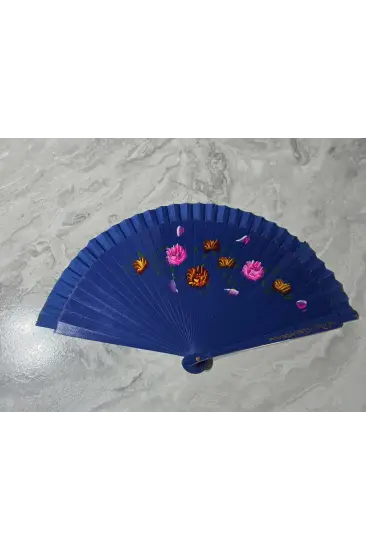 Bambu Çift Taraflı Yelpaze Karışık Renkler 12'li Paket Bambu Çift Taraflı Yelpaze Karışık Renkler 12'li Paket