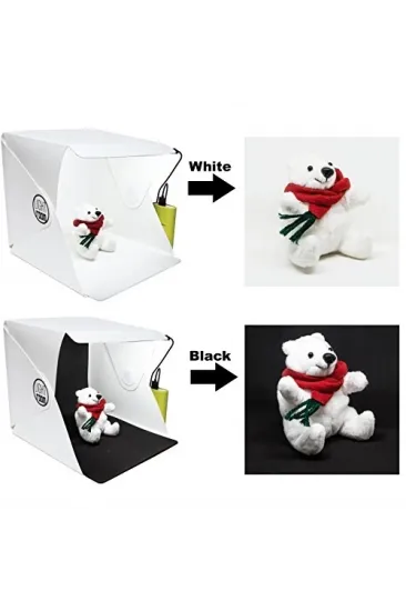 Ürün Çekim Çadırı Mini Fon Fotoğraf Stüdyosu Ledli Işık Perdesi Ürün Çekim Çadırı Mini Fon Fotoğraf Stüdyosu Ledli Işık Perdesi