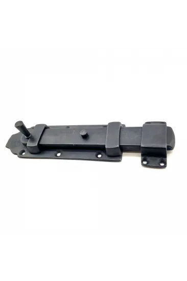 Antika Tarz Dekoratif Pirinç Yassı Kapı Sürgüsü - 55x215 Mm, Oksit Antika Tarz Dekoratif Pirinç Yassı Kapı Sürgüsü - 55x215 Mm, Oksit