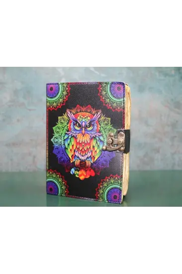 Baykuşlu Deri Defter Ksk3125 Baykuşlu Deri Defter Ksk3125