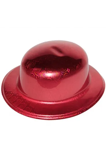 Kırmızı Renk Hologramlı Plastik Yuvarlak Melon 27x24 Cm Kırmızı Renk Hologramlı Plastik Yuvarlak Melon 27x24 Cm