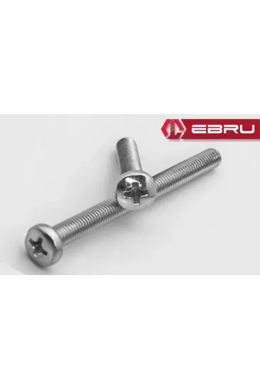 Yuvarlak Yıldız Başlı Ysb Civata M6x50 - 10 Adet Yuvarlak Yıldız Başlı Ysb Civata M6x50 - 10 Adet