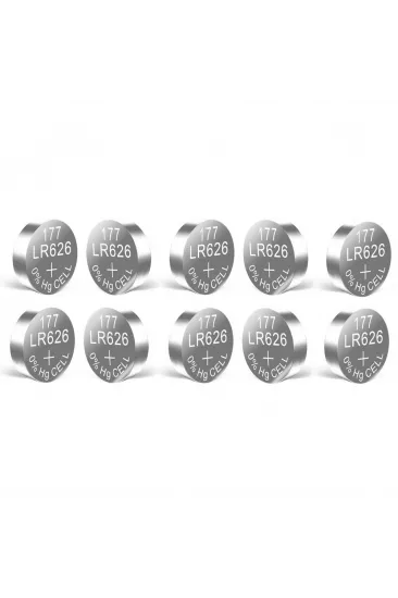 Yuma Lr66 Ag4 377 Sr626 1.5v Alkalin Saat Pili 10 Adet Yuma Lr66 Ag4 377 Sr626 1.5v Alkalin Saat Pili 10 Adet