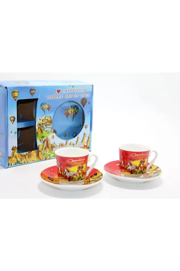 Yöresel İkili Fincan Seti Alk1568 Yöresel İkili Fincan Seti Alk1568