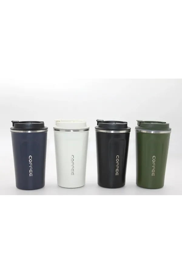 500 Ml Paslanmaz Çelik Termos Mug - Çift Katmanlı Sızdırmaz Kahve Kupası Alk3134 500 Ml Paslanmaz Çelik Termos Mug - Çift Katmanlı Sızdırmaz Kahve Kupası Alk3134