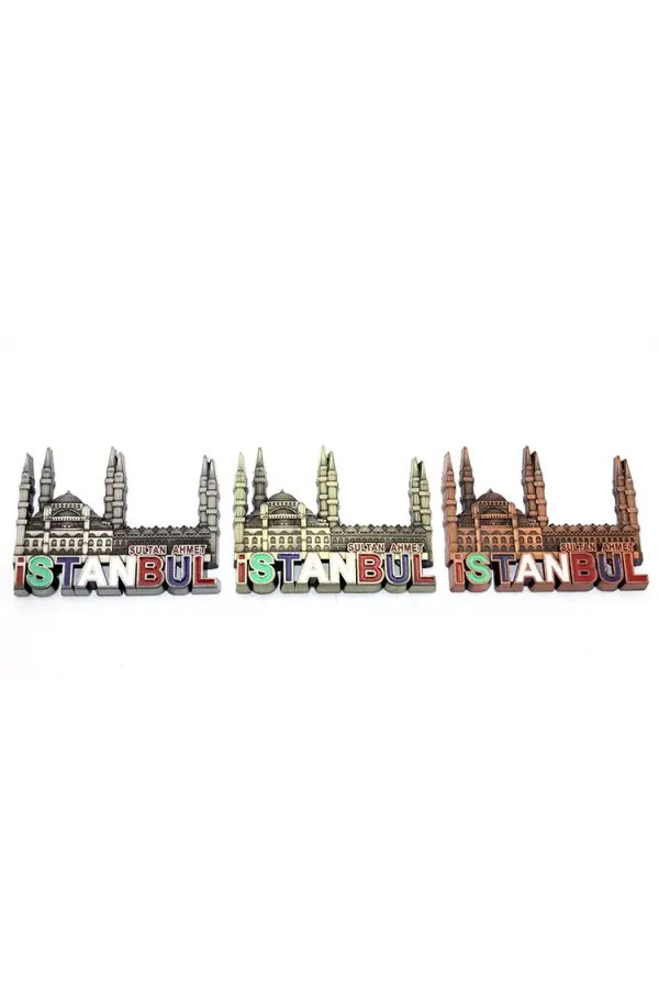 İstanbul Temalı Metal Magnet Alk3341 İstanbul Temalı Metal Magnet Alk3341