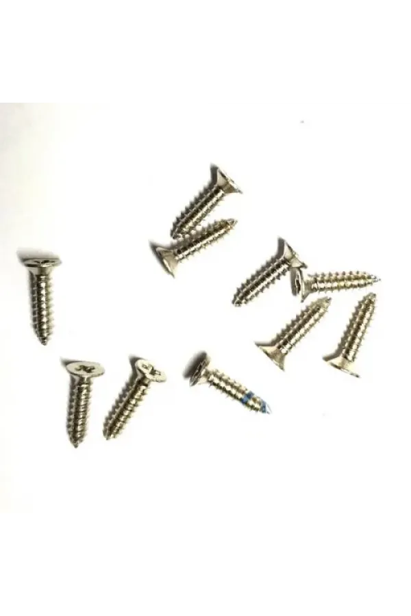 Klips, Menteşe, Ayak, Ağaç, Sunta Vidası 2,2x9,5mm - Nikel 1000 Adet Klips, Menteşe, Ayak, Ağaç, Sunta Vidası 2,2x9,5mm - Nikel 1000 Adet