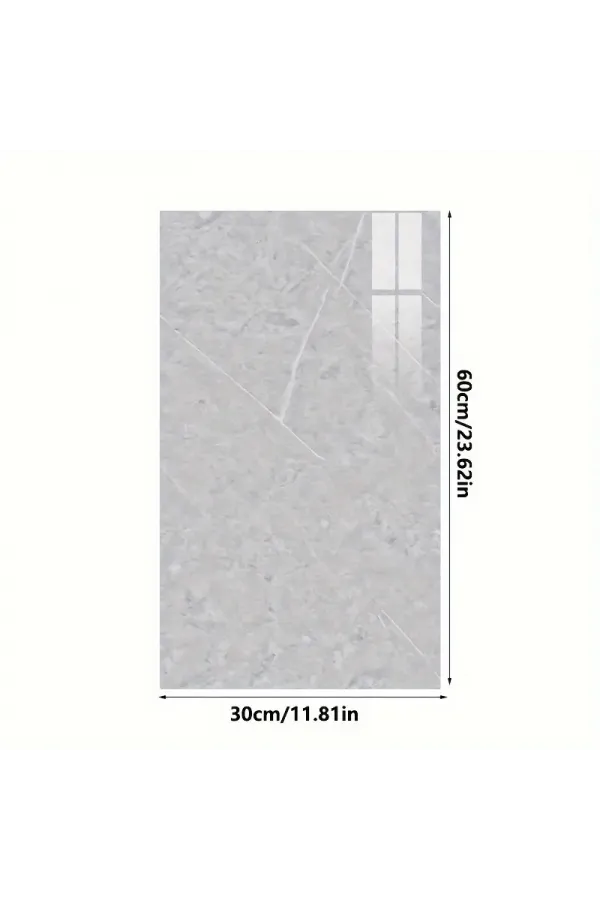 Gri Mermer Desenli Alüminyum Plastik Duvar Sticker Gri Mermer Desenli Alüminyum Plastik Duvar Sticker