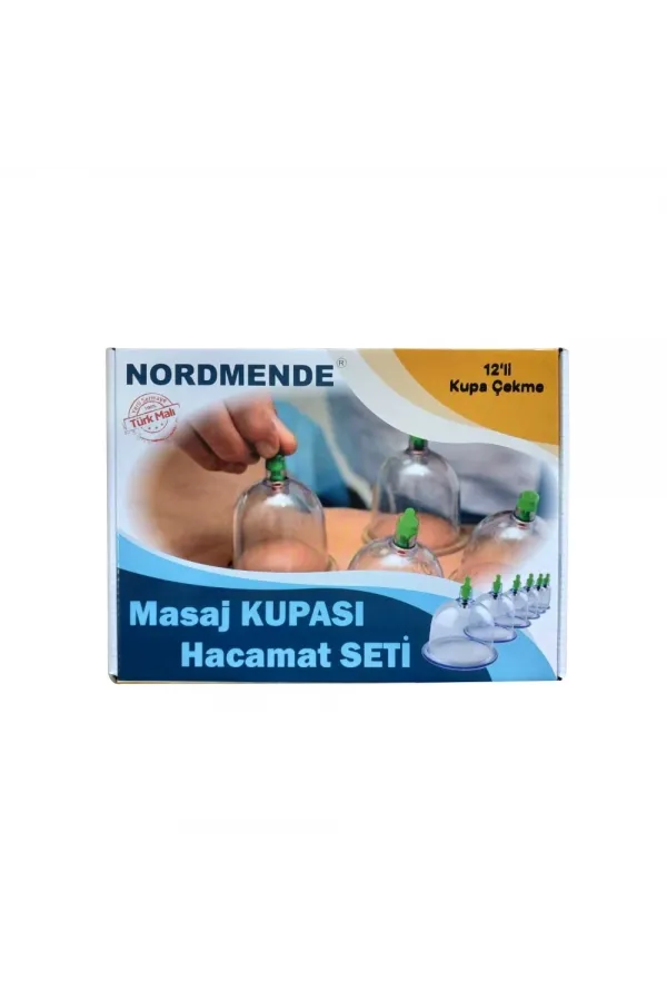Nais 12&amp;#39;li Hacamat Masaj Kupa Seti