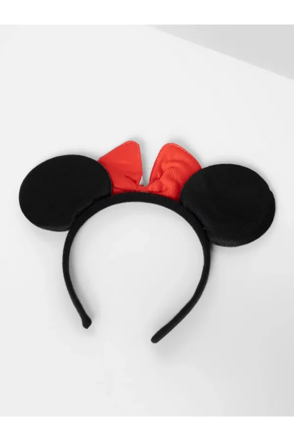 Kırmızı Fiyonklu Minnie Mouse Taç Fare Tacı Kafa Bandı Kırmızı Fiyonklu Minnie Mouse Taç Fare Tacı Kafa Bandı