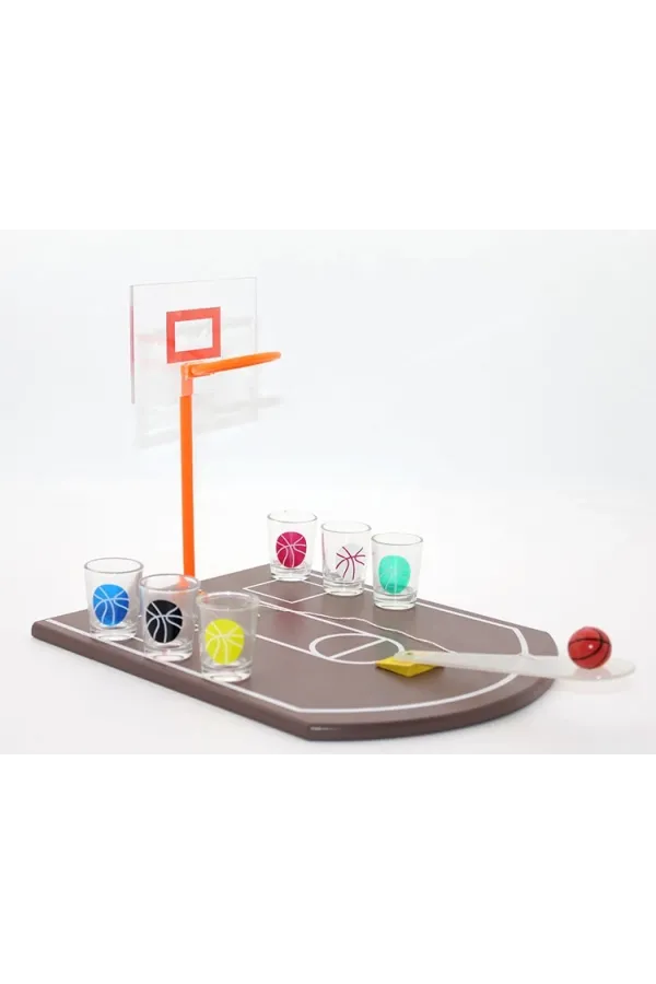 Basket Tasarımlı Shot Bardak Oyunu Alk1082 Basket Tasarımlı Shot Bardak Oyunu Alk1082
