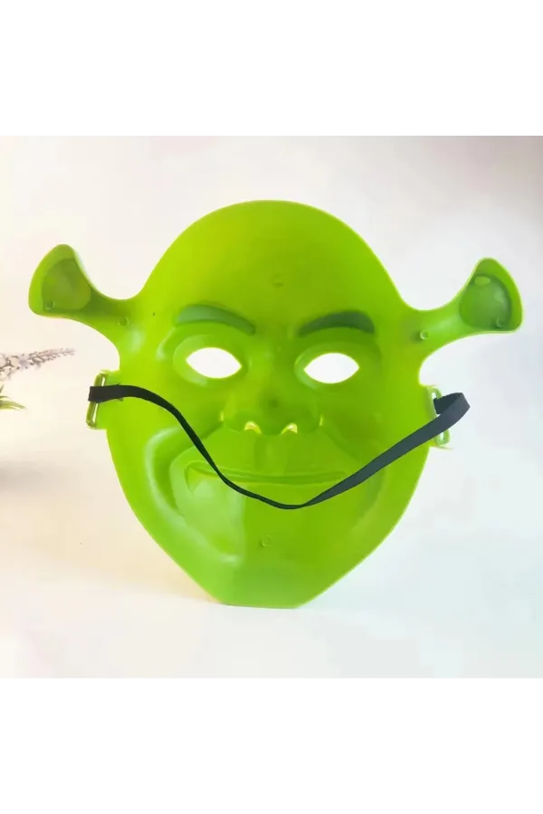 Yeşil Shrek Maskesi 21x25 Cm Yeşil Shrek Maskesi 21x25 Cm