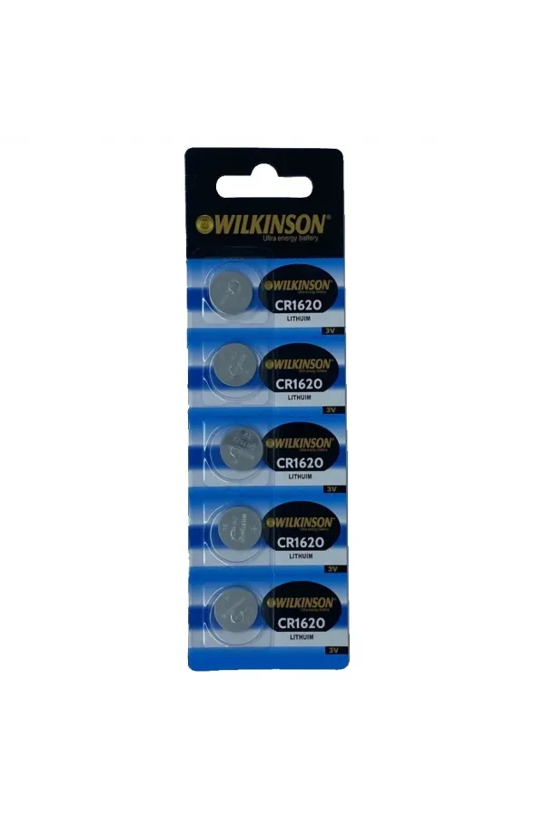 Wılkınson 1620 3v Lityum Düğme Pil 5'li Paket Wılkınson 1620 3v Lityum Düğme Pil 5'li Paket