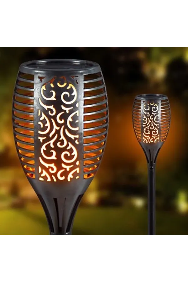 Alev Efektli Solar Bahçe Lambası (51 Cm) Alev Efektli Solar Bahçe Lambası (51 Cm)