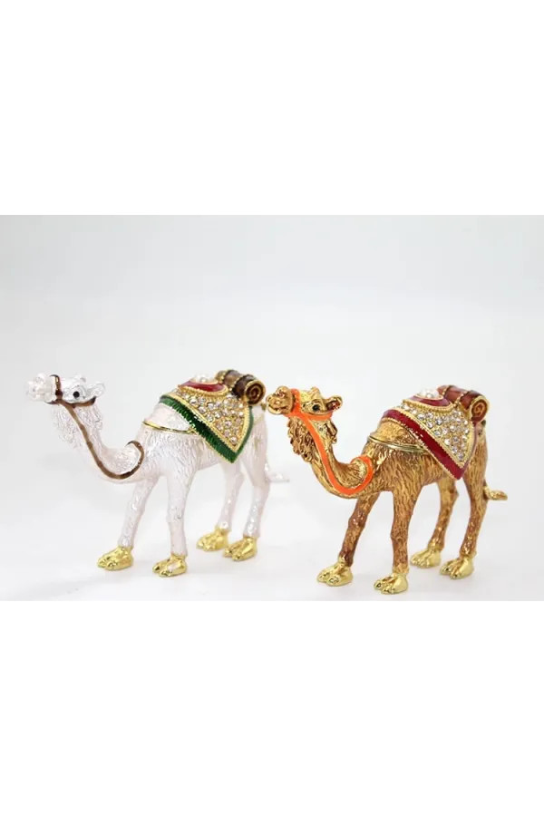 Swaroski Taşlı Tekli Deve Figürü Alk1883 Swaroski Taşlı Tekli Deve Figürü Alk1883