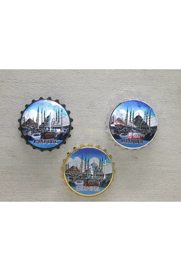 İstanbul Temalı Metal Magnet Alk4339 İstanbul Temalı Metal Magnet Alk4339