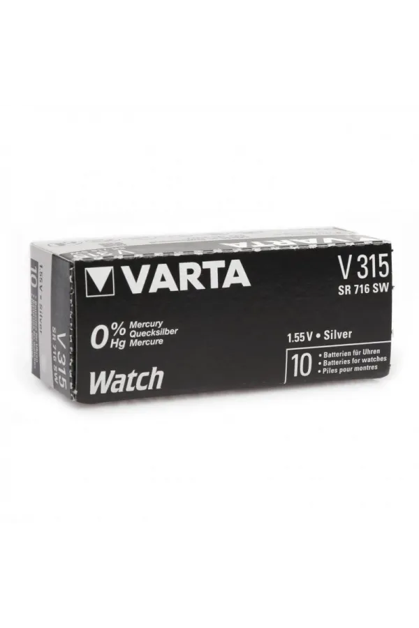 Renata 315 Sr716sw 1.55v Alkalin Saat Pili 10 Adet