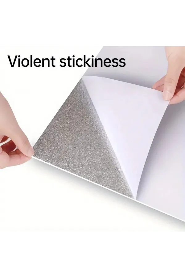 Beyaz Mermer Desenli Alüminyum Plastik Duvar Sticker (30*30) Beyaz Mermer Desenli Alüminyum Plastik Duvar Sticker (30*30)