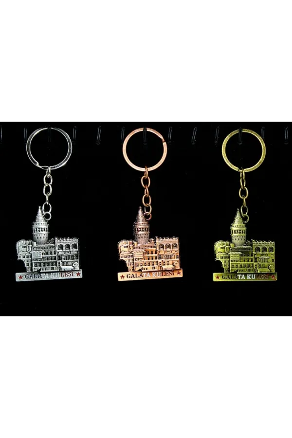 Metal Galata Kulesi Anahtarlık Alk2214 Metal Galata Kulesi Anahtarlık Alk2214