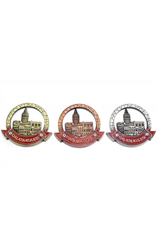İstanbul Temalı Metal Magnet Alk3340 İstanbul Temalı Metal Magnet Alk3340