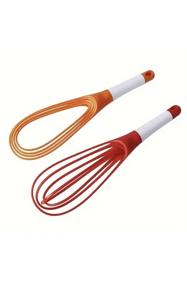 Silikon Saplı 2 İşlevli Çırpıcı (balon Ve Düz) Silikon Saplı 2 İşlevli Çırpıcı (balon Ve Düz)
