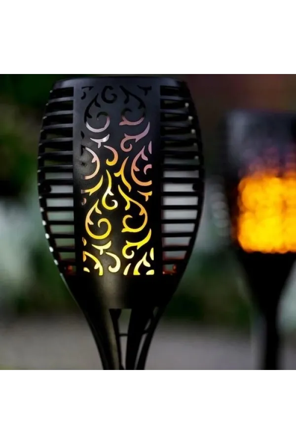 Alev Efektli Solar Bahçe Lambası (51 Cm) Alev Efektli Solar Bahçe Lambası (51 Cm)