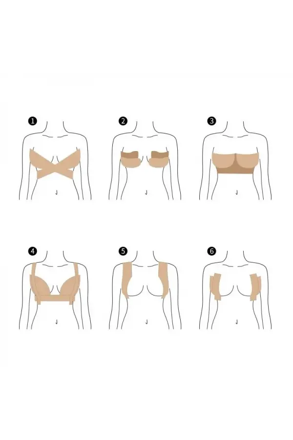 Göğüs Dikleştirme Bandı S Beden 2.5 Cm. Göğüs Dikleştirme Bandı S Beden 2.5 Cm.