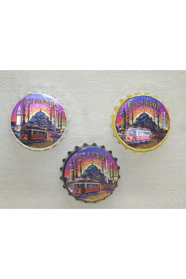 İstanbul Temalı Metal Magnet Alk4340 İstanbul Temalı Metal Magnet Alk4340
