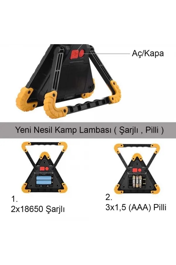 Profesyonel Kamp - Araba Lambası Bigem Bm-610