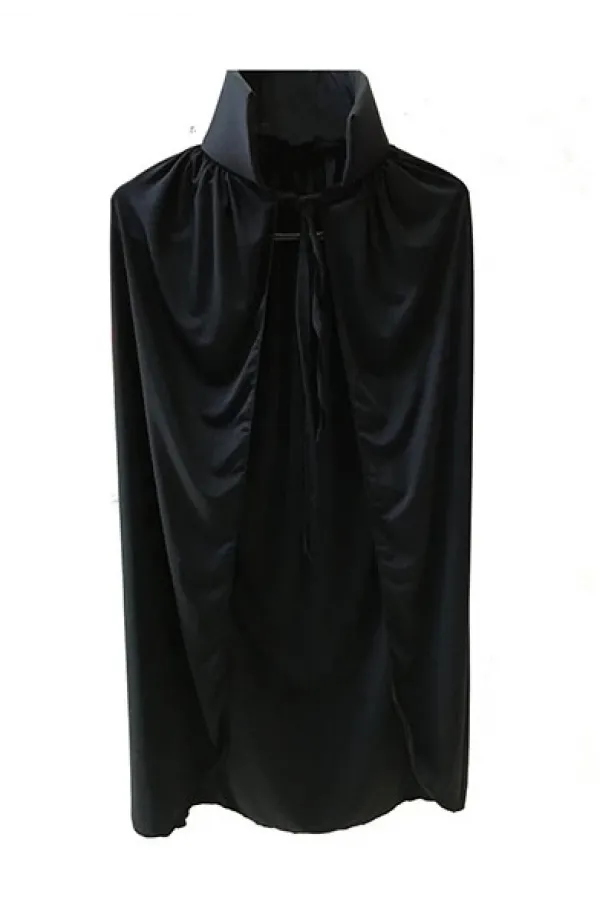 Siyah Yakalı Pelerin - Vampir Pelerin - Dracula Pelerin 90 Cm Siyah Yakalı Pelerin - Vampir Pelerin - Dracula Pelerin 90 Cm