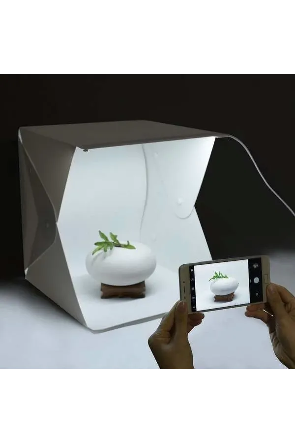 Ürün Çekim Çadırı Mini Fon Fotoğraf Stüdyosu Ledli Işık Perdesi Ürün Çekim Çadırı Mini Fon Fotoğraf Stüdyosu Ledli Işık Perdesi