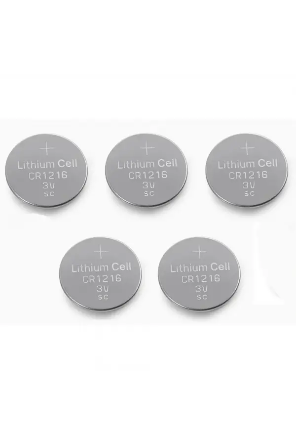 Yuma Cr1216 Süper Lityum 3v 5’li Kart Düğme Pil Yuma Cr1216 Süper Lityum 3v 5’li Kart Düğme Pil