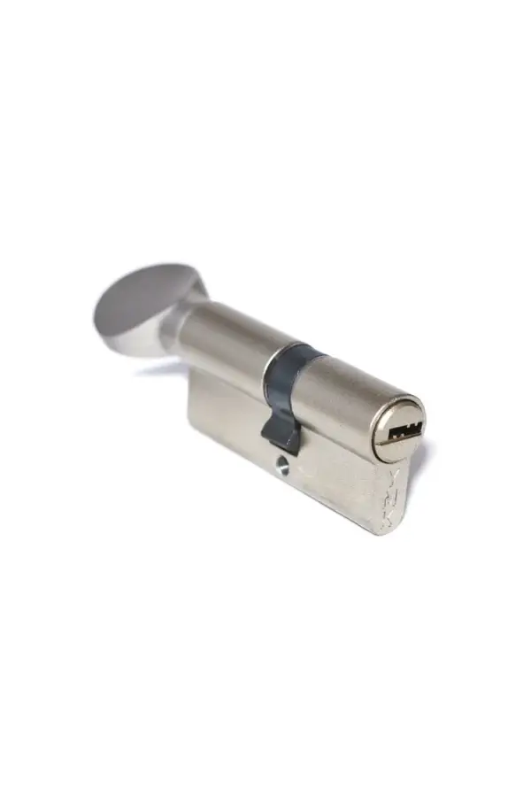 Eko 90mm Saten Cerman Mandallı Hibrit Barel, Kapı Silindiri Eko 90mm Saten Cerman Mandallı Hibrit Barel, Kapı Silindiri