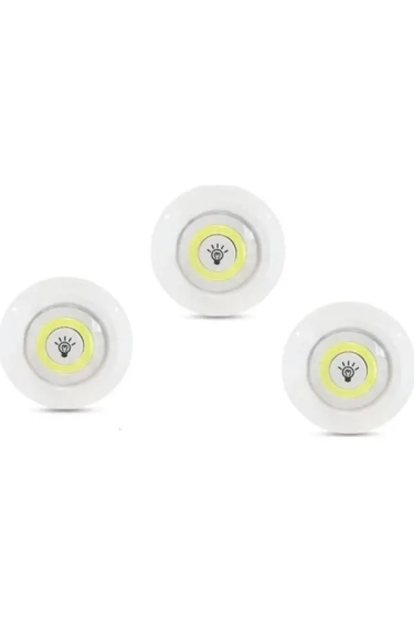 Kablosuz Uzaktan Kumandalı 3lü Led Lamba Seti Kablosuz Uzaktan Kumandalı 3lü Led Lamba Seti
