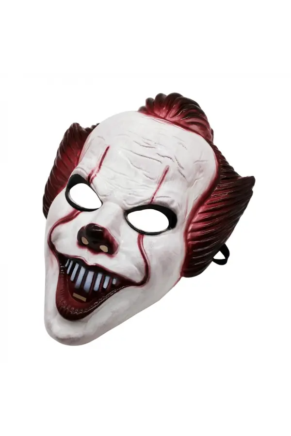 Plastik Joker Maskesi Killer Palyaço Maskesi Plastik Joker Maskesi Killer Palyaço Maskesi