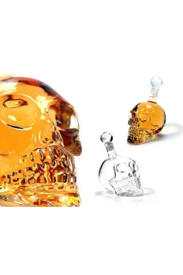 Crystal Head Kuru Kafa Cam Şişe 350 Ml Crystal Head Kuru Kafa Cam Şişe 350 Ml